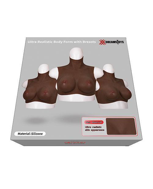 product image, XX-DREAMTOYS Ultra Realistic B Cup Breast Form Small - Black - SEXYEONE