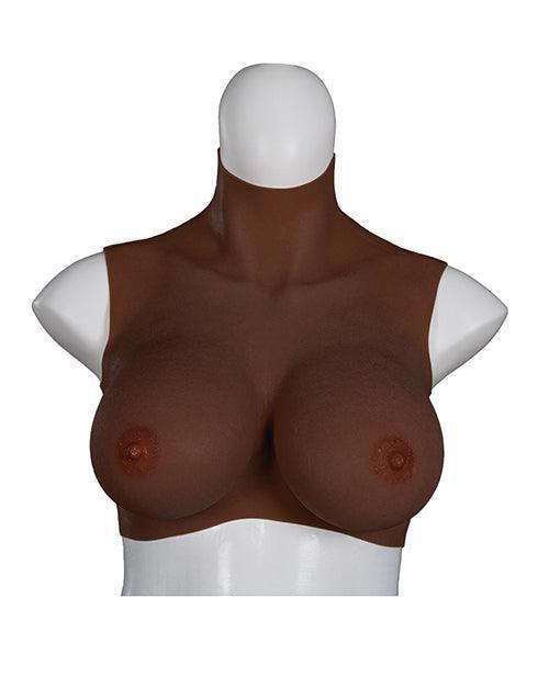 image of product,XX-DREAMTOYS Ultra Realistic E Cup Breast Form Large - Black - SEXYEONE