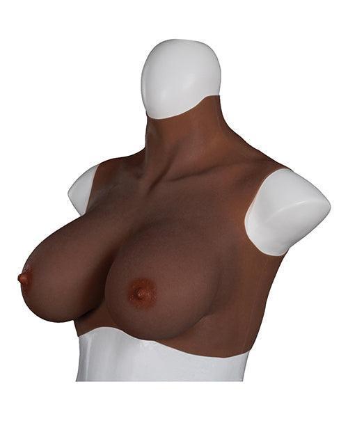 image of product,XX-DREAMTOYS Ultra Realistic E Cup Breast Form Large - Black - SEXYEONE