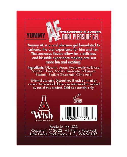 product image,Yummy Af Oral Pleasure Gel - 2.2 Oz - SEXYEONE