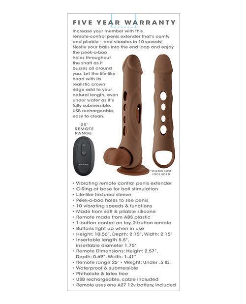 image of product,Zero Tolerance Big Boy Extender - Dark - SEXYEONE