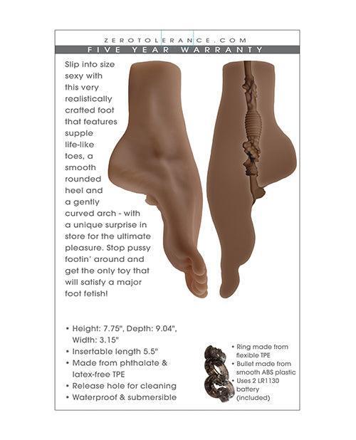 image of product,Zero Tolerance Pussy Footin Masturbator - Dark - SEXYEONE