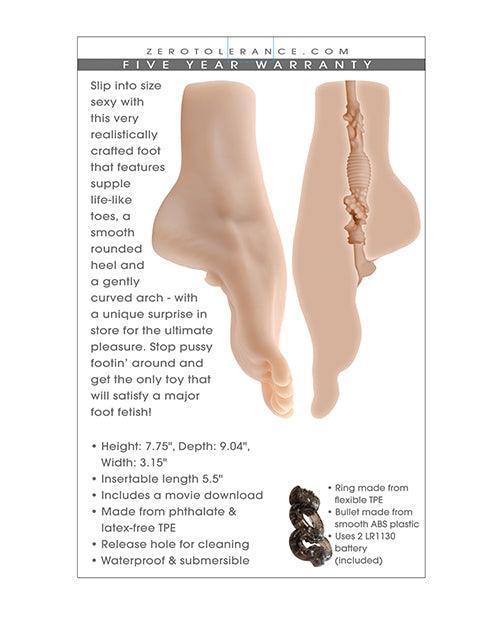 image of product,Zero Tolerance Pussy Footin Masturbator - Light - SEXYEONE