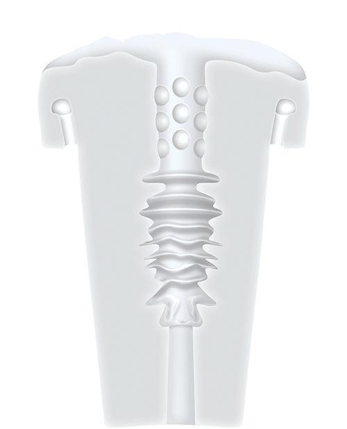 image of product,Zero Tolerance Sucking Good Rechargeable Vibrating Pump - White/Clear - SEXYEONE