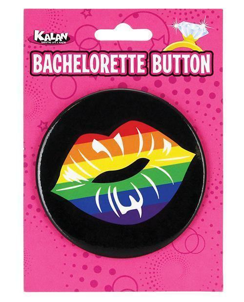 product image, 3" Button - Rainbow Lips - SEXYEONE