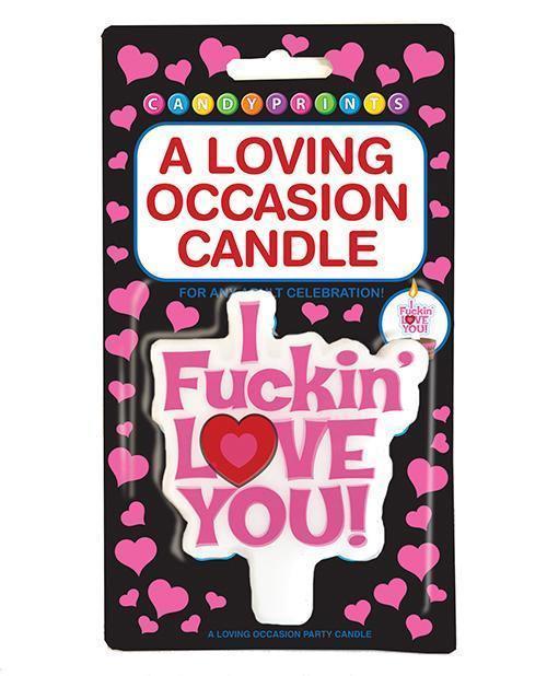 product image, A Loving Occasion Candle - I Fuckin Love You - SEXYEONE