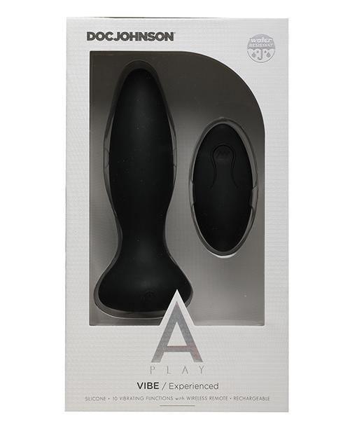 image of product,A Play Rechargeable Silicone Experienced Anal Plug W/remote - SEXYEONE 
