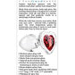 Adam & Eve Red Heart Gem Glass Plug - {{ SEXYEONE }}