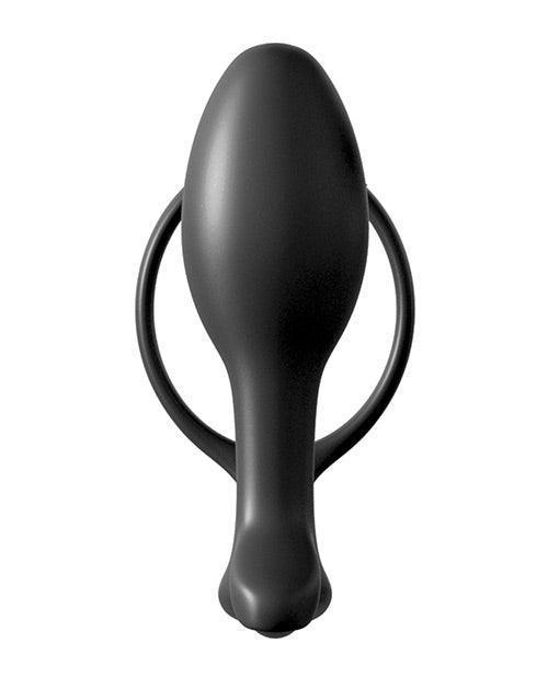 image of product,Anal Fantasy Ass-gasm Cockring Beginners Plug - Black - SEXYEONE
