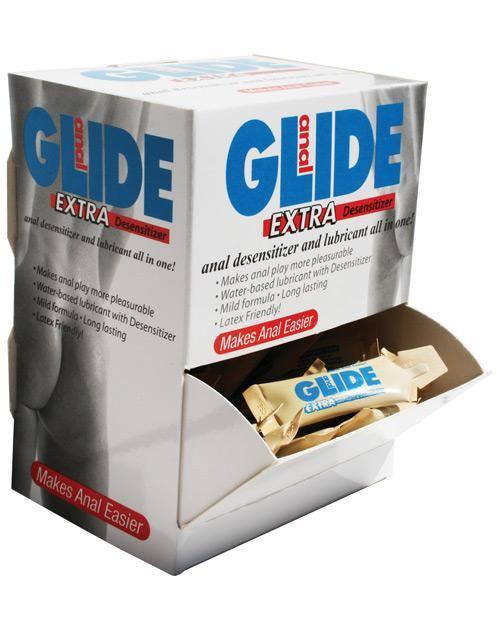 Anal Glide Extra Sample Packet - Box Of 50 - SEXYEONE 