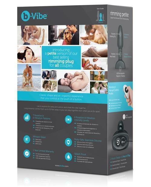 image of product,B-vibe Petite Rimming Plug - SEXYEONE