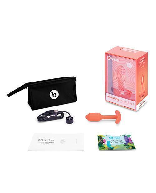 image of product,B-vibe Vibrating Snug Plug - SEXYEONE
