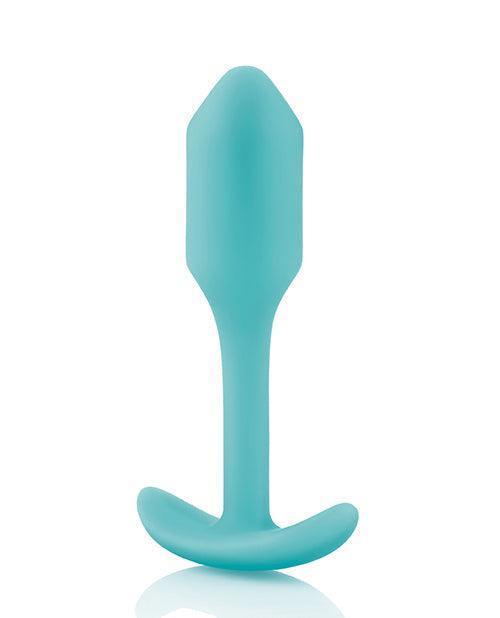 image of product,B-vibe Weighted Snug Plug 1 - 55 G - SEXYEONE