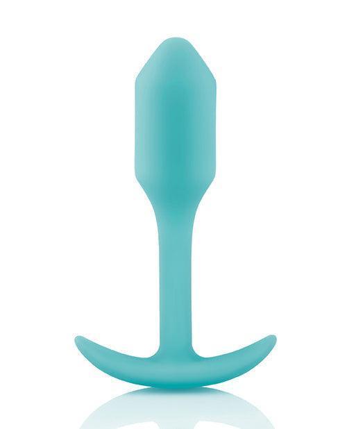 image of product,B-vibe Weighted Snug Plug 1 - 55 G - SEXYEONE
