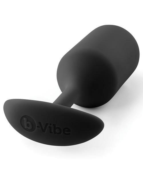 image of product,B-vibe Weighted Snug Plug 3 - .180 G - SEXYEONE 
