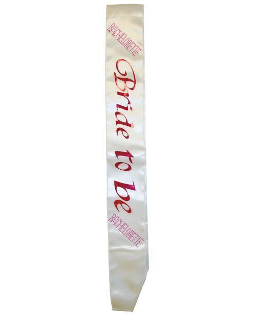 image of product,Bachelorette Bride To Be Non Flashing Sash - SEXYEONE