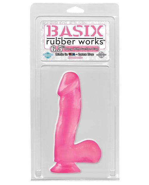 image of product,"Basix Rubber Works 6.5"" Dong W/suction Cup" - SEXYEONE