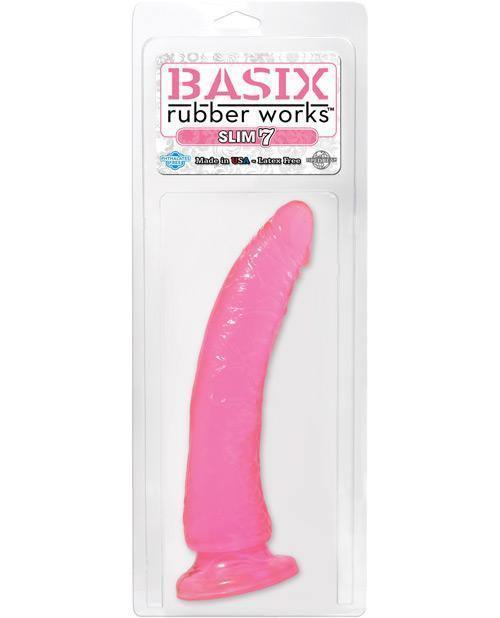 product image, "Basix Rubber Works 7"" Slim Dong" - SEXYEONE