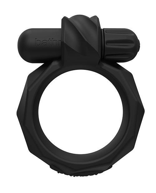 image of product,Bathmate Maximus Vibe 55 Cock Ring - Black - SEXYEONE