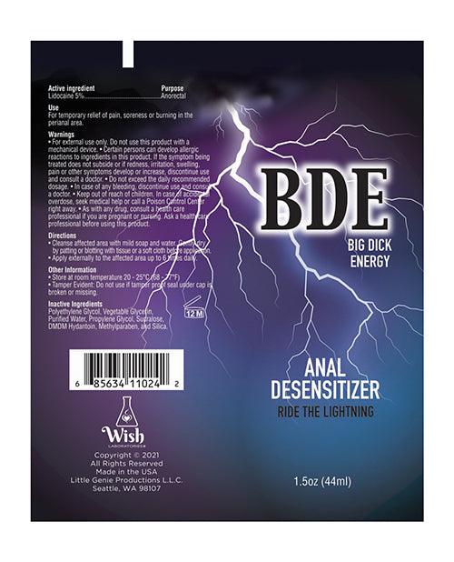 product image,Bde Anal Desensitizer - 1.5 Oz - {{ SEXYEONE }}