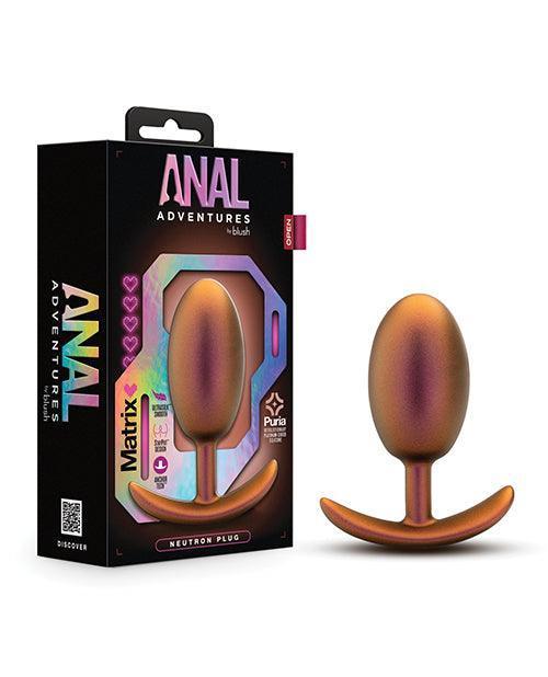 product image, Blush Anal Adventures Matrix Neutron Plug - Copper - SEXYEONE