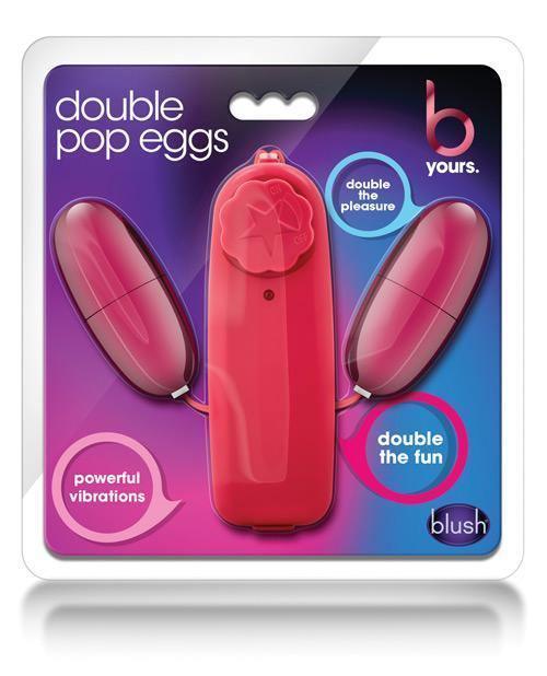 product image, Blush B Yours Double Pop Eggs - SEXYEONE
