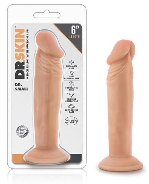 product image, Blush Dr. Skin Dr. Small 6" Dildo - Vanilla - {{ SEXYEONE }}