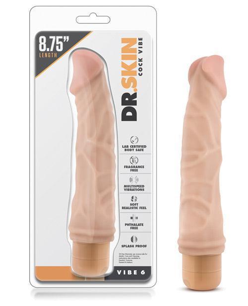 product image, Blush Dr. Skin Vibe 9" Dong #6 - Beige - {{ SEXYEONE }}