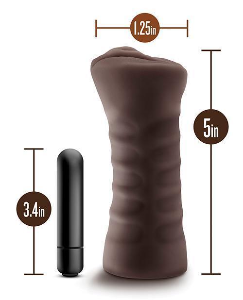 image of product,Blush Hot Chocolate Brianna - Chocolate - SEXYEONE