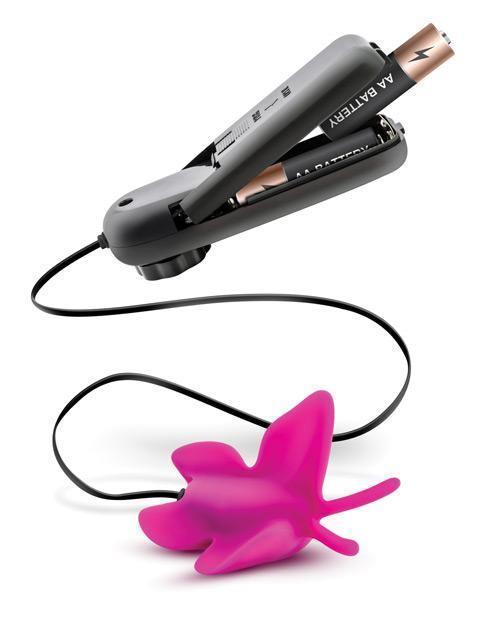 image of product,Blush Luxe Butterfly Teaser - Fuchsia - SEXYEONE