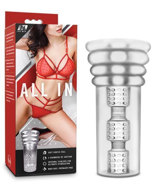 product image, Blush M For Men All In - Clear - SEXYEONE
