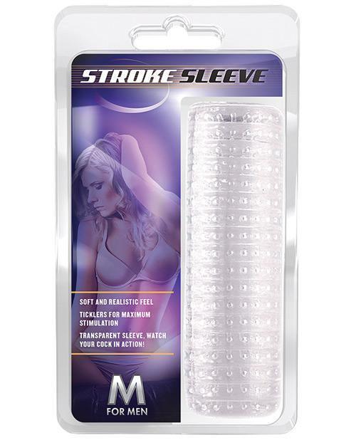 image of product,Blush M For Men Stroke Sleeve - SEXYEONE