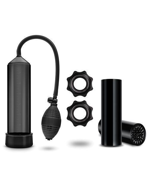 image of product,Blush Quickie Kit - Thick Cock Black - SEXYEONE