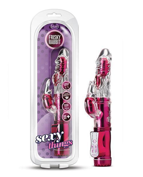 product image, Blush Sexy Things Frisky Rabbit - Pink - SEXYEONE