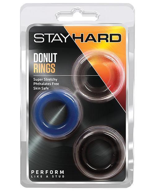 product image, Blush Stay Hard Donut Rings 3 Pack - SEXYEONE
