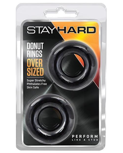 product image, Blush Stay Hard Donut Rings - Oversized Pack Of 2 - SEXYEONE