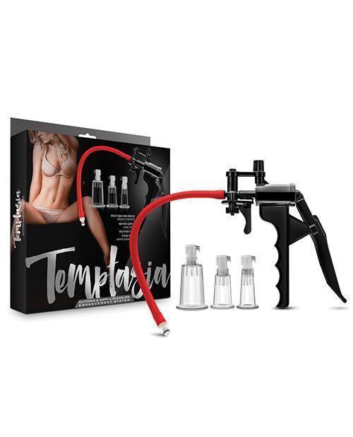 product image, Blush Temptasia Clitoris & Nipple Pleasure Enhancement Pump System - SEXYEONE