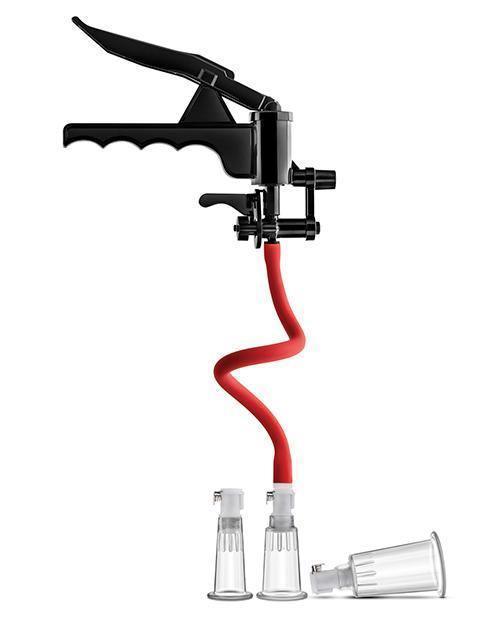 image of product,Blush Temptasia Clitoris & Nipple Pleasure Enhancement Pump System - SEXYEONE