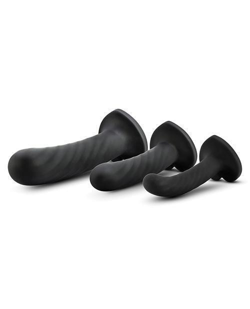 image of product,Blush Temptasia Twist Kit - Black Set Of 3 - SEXYEONE