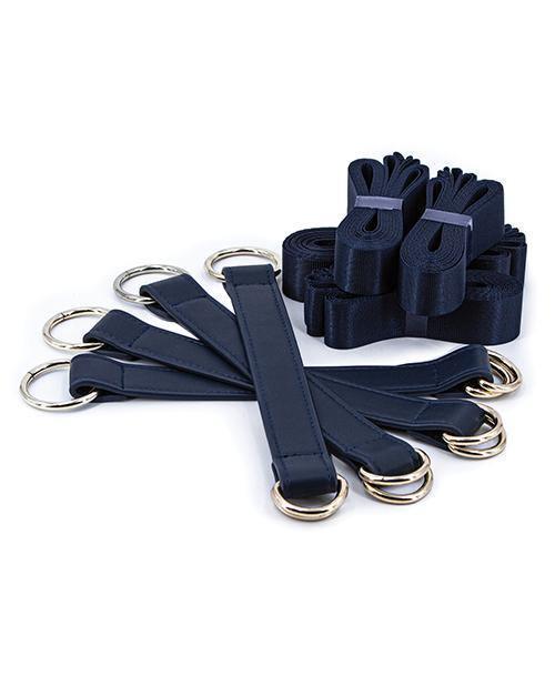 product image, Bondage Couture Tie Down Straps - Blue - SEXYEONE