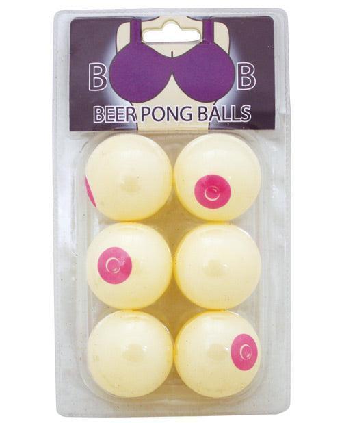product image, Boob Beer Pong Balls - Pack of 6 - SEXYEONE