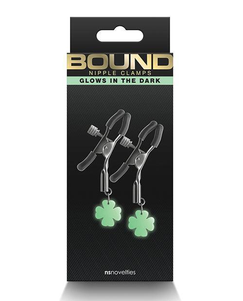 product image, Bound G4 Nipple Clamps - Gunmetal - SEXYEONE