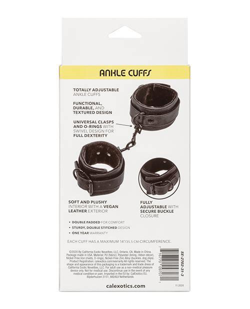 Boundless Ankle Cuffs - Black - MPGDigital Sales