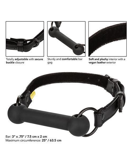 image of product,Boundless Bar Gag - Black - SEXYEONE