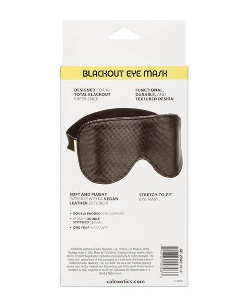image of product,Boundless Blackout Eye Mask - Black - MPGDigital Sales