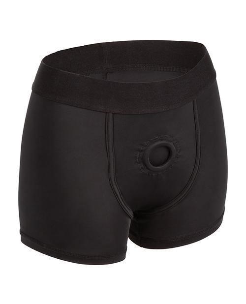 image of product,Boundless Boxer Brief S-m - Black - SEXYEONE