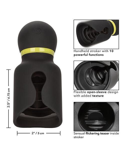 image of product,Boundless Flickering Stroker - Black - SEXYEONE