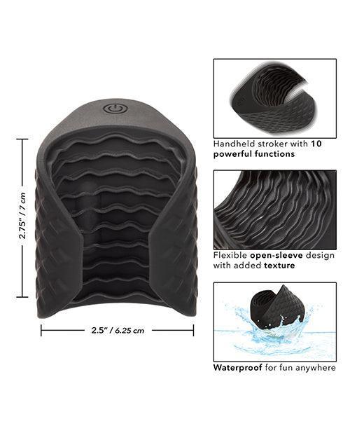 image of product,Boundless Grip Stroker - Black - SEXYEONE