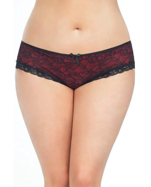 product image, Cage Back Lace Panty - SEXYEONE