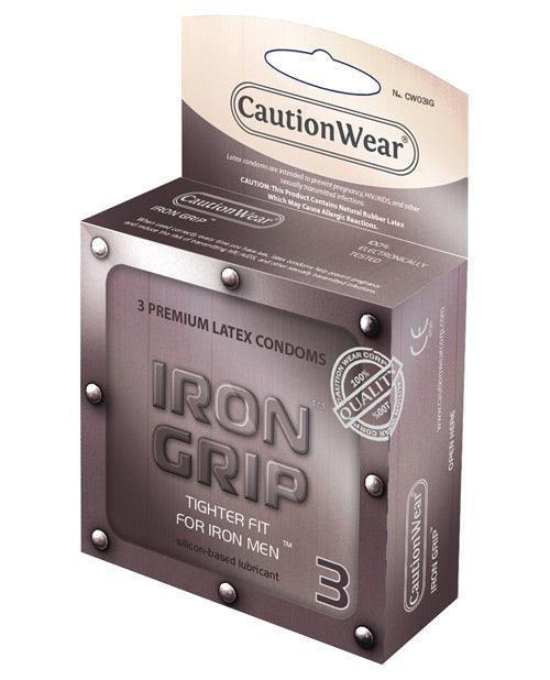 product image, Caution Wear Iron Grip Snug Fit - Pack Of 3 - SEXYEONE